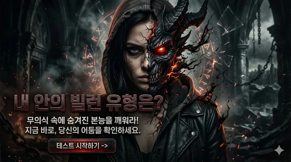 내 안의 빌런 유형은?